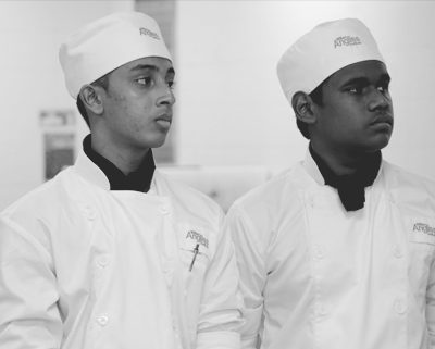 Pastry and baking students